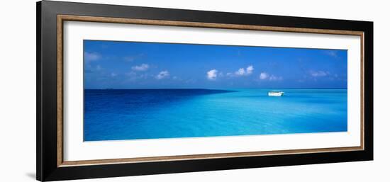 Beach Scene the Maldives-null-Framed Photographic Print