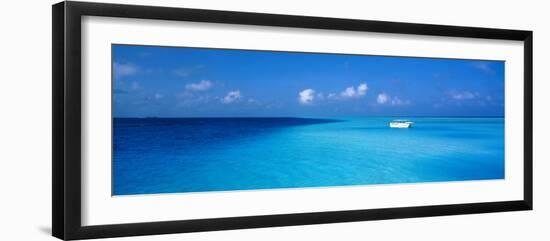 Beach Scene the Maldives-null-Framed Photographic Print