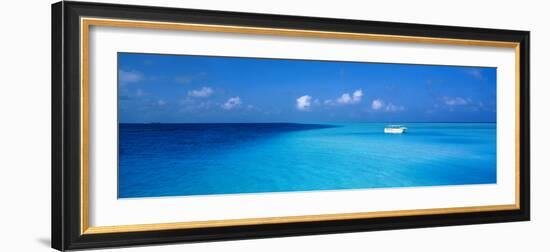 Beach Scene the Maldives-null-Framed Photographic Print