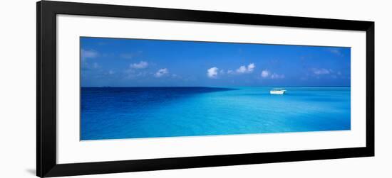 Beach Scene the Maldives-null-Framed Photographic Print