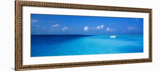 Beach Scene the Maldives-null-Framed Photographic Print