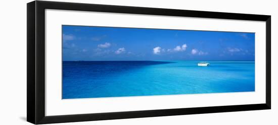 Beach Scene the Maldives-null-Framed Photographic Print