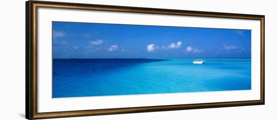 Beach Scene the Maldives-null-Framed Photographic Print