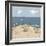 Beach Scene Triptych III-Jade Reynolds-Framed Art Print