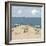 Beach Scene Triptych III-Jade Reynolds-Framed Premium Giclee Print