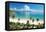 Beach Scene, Tropics, Pacific Ocean-haveseen-Framed Premier Image Canvas