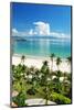 Beach Scene, Tropics, Pacific Ocean-haveseen-Mounted Photographic Print