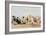 Beach Scene, Trouville, 1881-Eugène Boudin-Framed Giclee Print