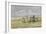 Beach Scene, Trouville-Eugène Boudin-Framed Giclee Print