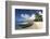 Beach Scene with Palm Trees-Lee Frost-Framed Photographic Print