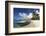 Beach Scene with Palm Trees-Lee Frost-Framed Photographic Print