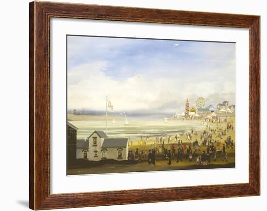 Beach Scene-Braaq Braaq-Framed Premium Giclee Print