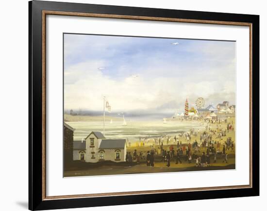 Beach Scene-Braaq Braaq-Framed Premium Giclee Print