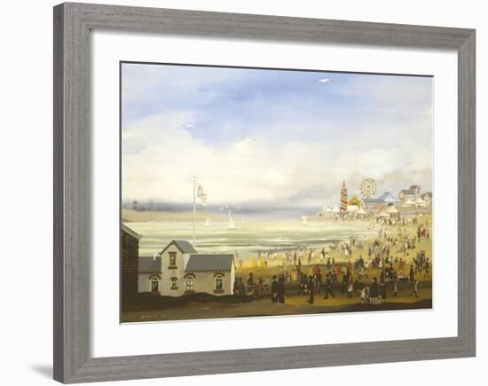 Beach Scene-Braaq Braaq-Framed Premium Giclee Print