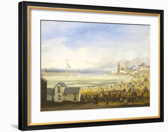 Beach Scene-Braaq Braaq-Framed Premium Giclee Print