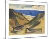 Beach Scene-Max Beckmann-Mounted Premium Giclee Print