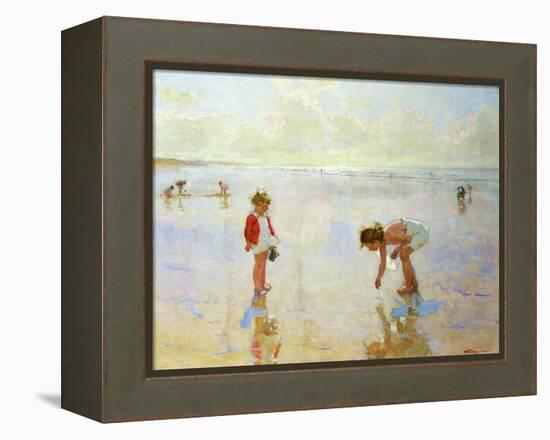 Beach Scene-Charles-Garabed Atamian-Framed Premier Image Canvas