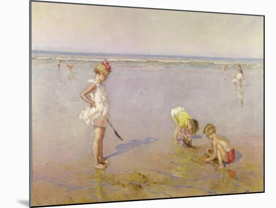 Beach Scene-Charles-Garabed Atamian-Mounted Giclee Print