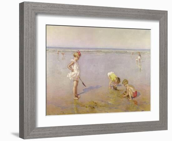 Beach Scene-Charles-Garabed Atamian-Framed Giclee Print