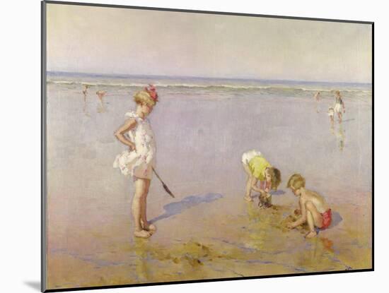 Beach Scene-Charles-Garabed Atamian-Mounted Giclee Print