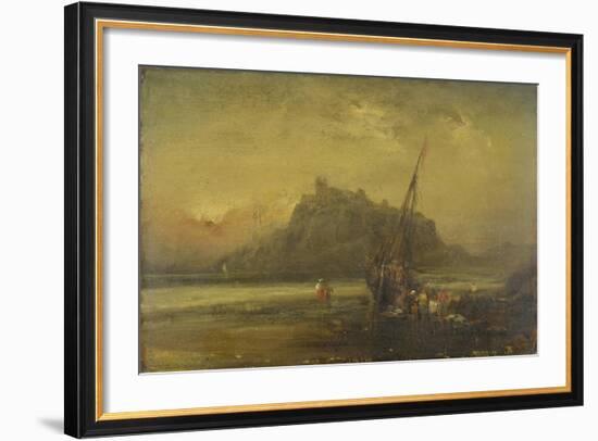 Beach Scene-John Sell Cotman-Framed Giclee Print