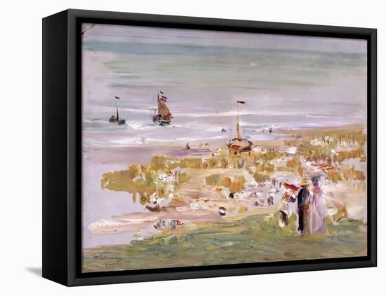 Beach, Scheveningen (Der Strand, Scheveningen), 1900-Max Liebermann-Framed Premier Image Canvas