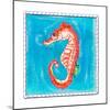Beach Seahorse-Ormsby, Anne Ormsby-Mounted Art Print