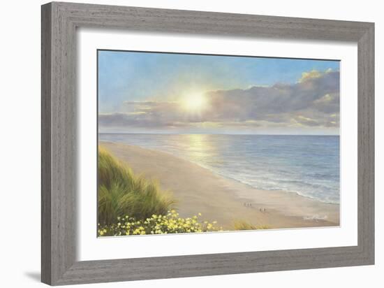 Beach Serenity-Diane Romanello-Framed Art Print