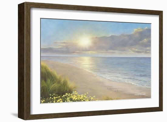 Beach Serenity-Diane Romanello-Framed Art Print