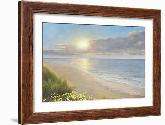 Beach Serenity-Diane Romanello-Framed Art Print