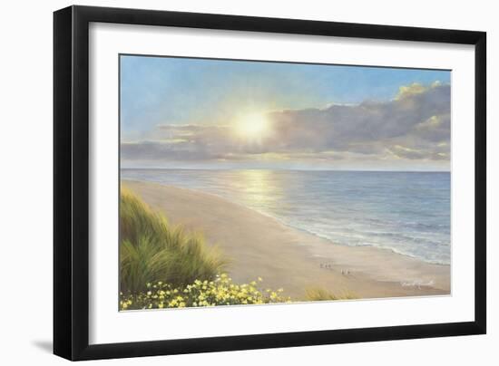 Beach Serenity-Diane Romanello-Framed Art Print
