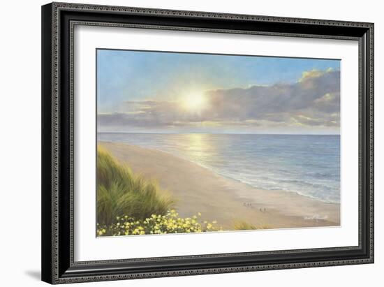 Beach Serenity-Diane Romanello-Framed Art Print