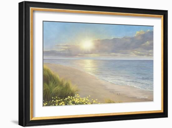 Beach Serenity-Diane Romanello-Framed Art Print