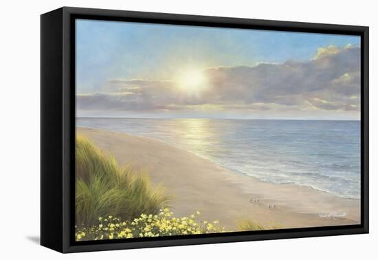 Beach Serenity-Diane Romanello-Framed Stretched Canvas