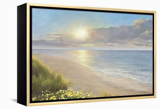 Beach Serenity-Diane Romanello-Framed Stretched Canvas