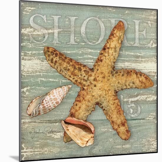 Beach Shells Starfish-Julie Paton-Mounted Art Print
