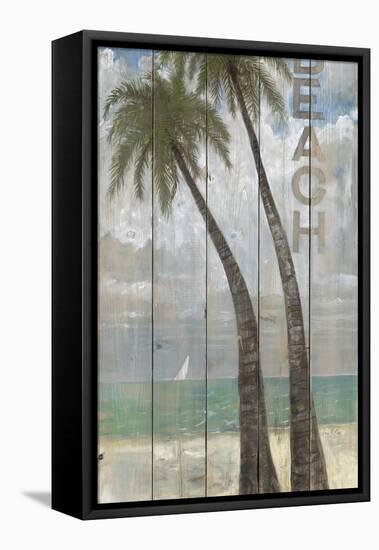 Beach Sign-Arnie Fisk-Framed Stretched Canvas
