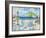 Beach Signs I-Paul Brent-Framed Art Print