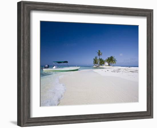 Beach, Silk Caye, Belize-Jane Sweeney-Framed Photographic Print