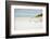 Beach Solitude-Mary Lou Johnson-Framed Photo