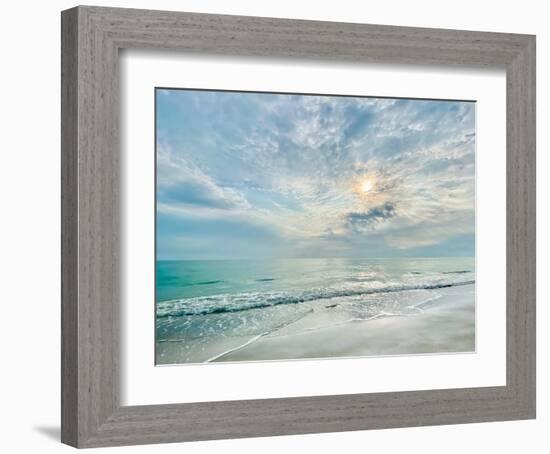 Beach Song-Mary Lou Johnson-Framed Art Print