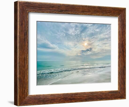 Beach Song-Mary Lou Johnson-Framed Art Print