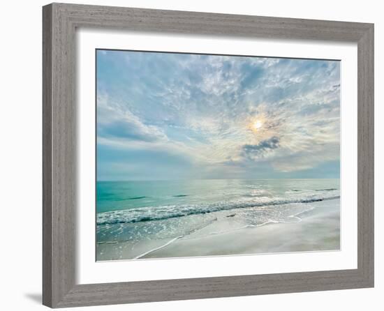 Beach Song-Mary Lou Johnson-Framed Art Print