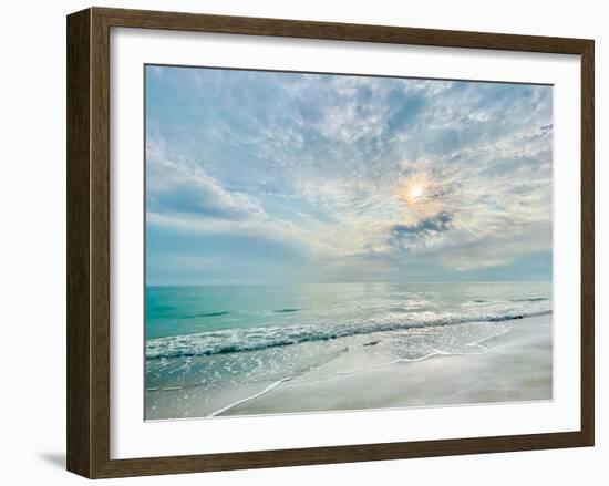 Beach Song-Mary Lou Johnson-Framed Art Print