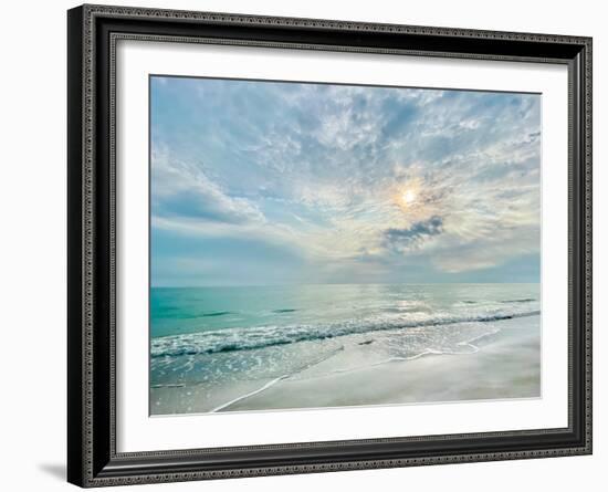 Beach Song-Mary Lou Johnson-Framed Art Print