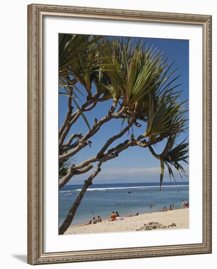 Beach, St. Pierre, Reunion Island, French Overseas Territory-Cindy Miller Hopkins-Framed Photographic Print