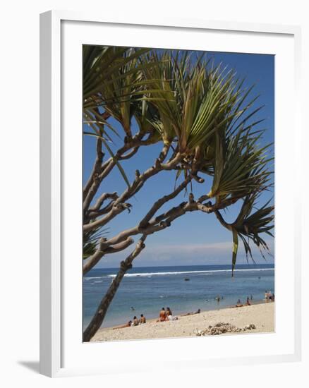 Beach, St. Pierre, Reunion Island, French Overseas Territory-Cindy Miller Hopkins-Framed Photographic Print