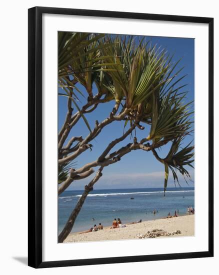 Beach, St. Pierre, Reunion Island, French Overseas Territory-Cindy Miller Hopkins-Framed Photographic Print