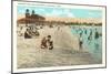 Beach, Stamford, Connecticut-null-Mounted Art Print