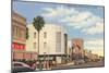 Beach Street, Daytona Beach, Florida-null-Mounted Art Print